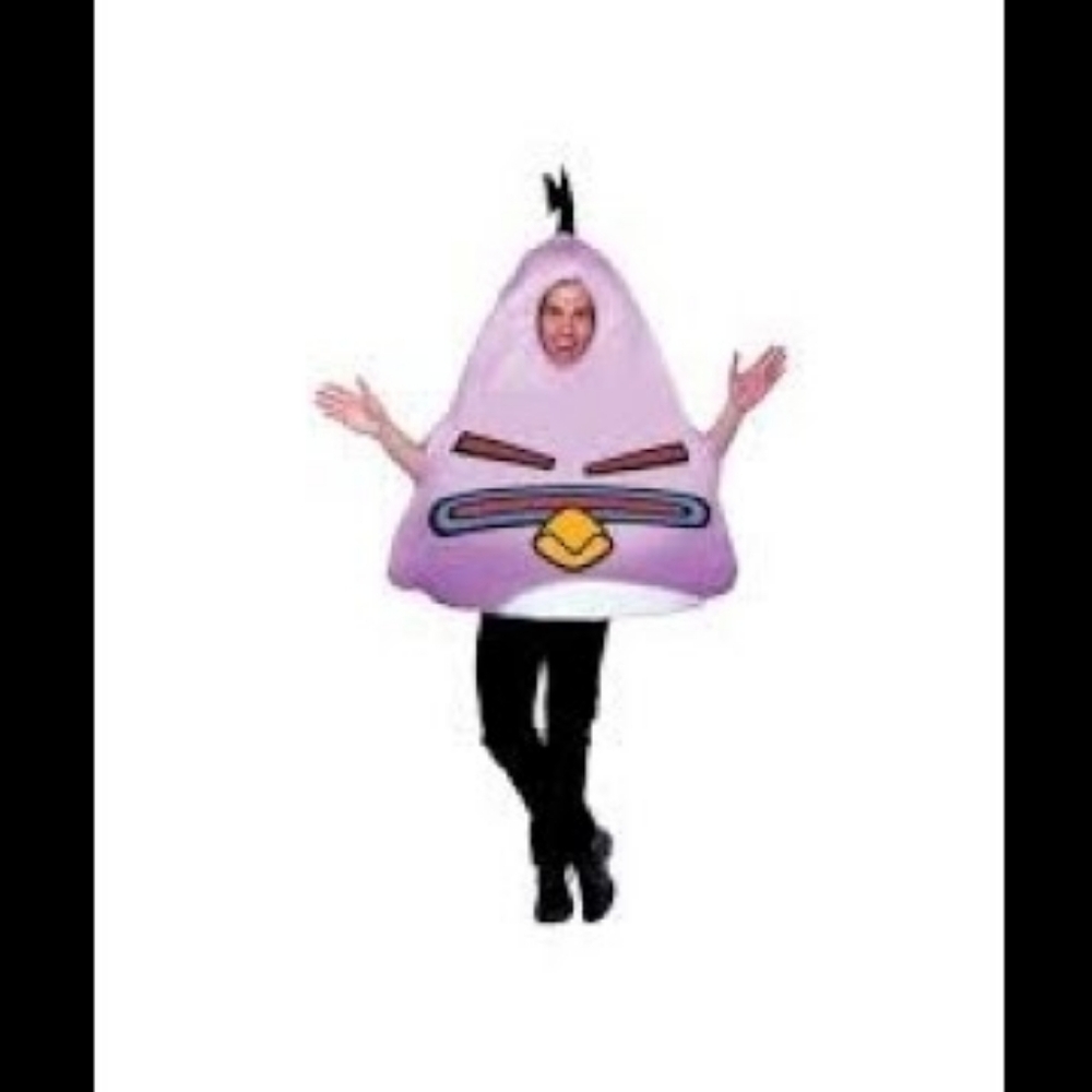 Angry Birds Purple Space Lazer  Costume Halloween DressUp Cosplay Adults/ Child